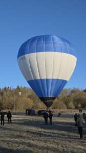 G-CJJC hot air balloon, a Lindstrand Technologies LTL Series 1-105. Photograph by Dave