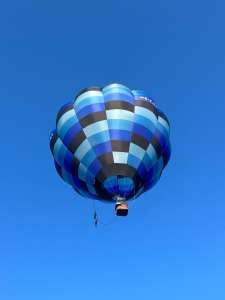 G-CJLT hot air balloon, a Cameron O-84