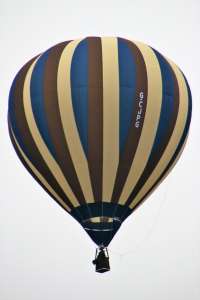 G-CJPG hot air balloon, a Cameron C-80. Photograph by G Bann
