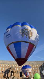 Cameron hot air balloon G-CJWY, a Cameron O-31. Photograph by Dave