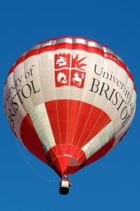 G-CJXJ hot air balloon, added to the archive 27 August 2026. Photograph by Fay Shepherd