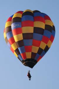 G-CJXK hot air balloon, a Cameron O-31. Photograph by G Bann