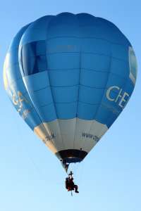 Chelsea hot air balloon G-CKBJ, an Ultramagic H-31. Photograph by G Bann