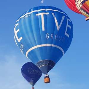 G-CKCC hot air balloon, a Cameron Z-105