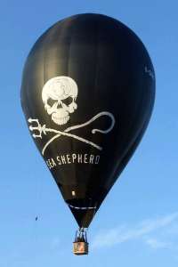G-CKHU hot air balloon, a Balony Kubicek SPOL. S R.O. BB17XR. Photograph by Christoff Deyaert