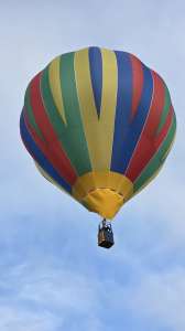 G-CKIT hot air balloon, a Cameron C-60. Photograph by Dave