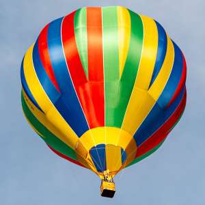G-CKIT hot air balloon, a Cameron C-60, seen at Arrow, Warwickshire, United Kingdom on 30 May 2026. Photograph by Dave