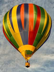G-CKIT hot air balloon, a Cameron C-60