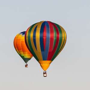 G-CKIT hot air balloon, a Cameron C-60, seen at Horningsham, Wiltshire, United Kingdom on 14 September 2019. Photograph by Dave