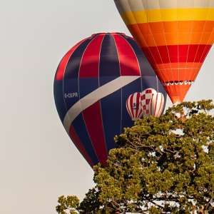 G-CKPR hot air balloon, a Cameron TR-65