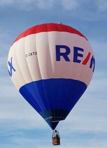 G-CKTU hot air balloon, an Ultramagic M-90. Photograph by Trev Read
