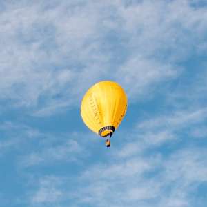 G-CKTV hot air balloon, a Lindstrand Technologies LTL Series 1-105, seen at Horningsham, Wiltshire, United Kingdom on 14 September 2019. Photograph by Dave