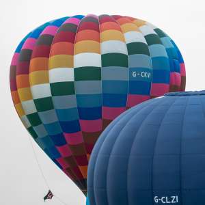 G-CKVI hot air balloon, a Cameron A-120