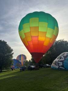 G-CKXA hot air balloon, a Cameron SPORT-70, added to the archive 15 September 2026. Photograph by R0nN1e