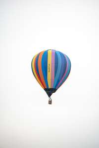 G-CKXG hot air balloon, a Cameron C-70, seen at Arrow, Warwickshire, United Kingdom on 31 May 2025. Photograph by Dave