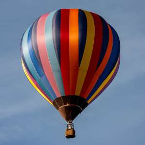 G-CKXG hot air balloon, a Cameron C-70, seen at Arrow, Warwickshire, United Kingdom on 30 May 2026. Photograph by Dave
