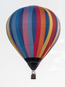 G-CKXG hot air balloon, a Cameron C-70, seen at Arrow, Warwickshire, United Kingdom on 29 May 2026. Photograph by Dave