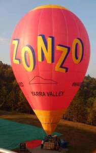 G-CKYW hot air balloon, a Balony Kubicek SPOL. S R.O. BB20XR. Photograph by Kubicek Balloons