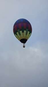 G-CLDJ hot air balloon, a Lindstrand Technologies LTL Racer 60, seen at West Swindon, Swindon, United Kingdom on 5 July 2026. Photograph by Dave