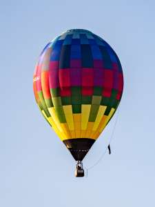 G-CLDJ hot air balloon, a Lindstrand Technologies LTL Racer 60, seen at Horningsham, Wiltshire, United Kingdom on 12 September 2026. Photograph by Dave