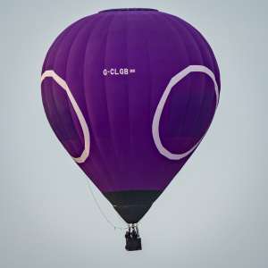 G-CLGB hot air balloon, an Ultramagic M-77. Photograph by Dave