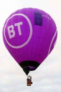 G-CLGB hot air balloon, an Ultramagic M-77, added to the archive 7 September 2026. Photograph by G Bann