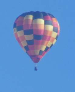 G-CLIB hot air balloon, a Cameron O-31. Photograph by Ian Grove