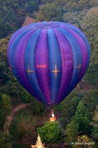 G-CLIC hot air balloon, a Cameron A-105, added to the archive 7 September 2026. Photograph by Austin Heginbottom