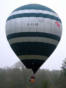 G-CLOE hot air balloon, a SKY 90-24. Photograph by G Bann
