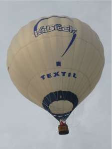 G-CLOF hot air balloon, a Balony Kubicek SPOL. S R.O. BB22. Photograph by Balloon Spotters Archive