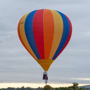 G-CLPC hot air balloon, a Cameron SPORT-70. Photograph by Dave