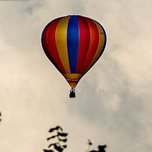 G-CLPC hot air balloon, a Cameron SPORT-70, seen at Faulkland, Somerset, United Kingdom on 20 June 2026. Photograph by Dave