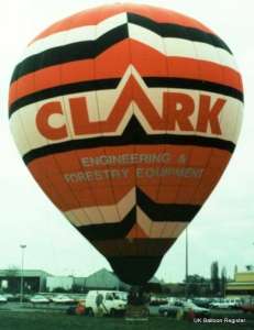 G-CLRK hot air balloon, a SKY 77-24, added to the archive 7 September 2026. Photograph by Mel Kirby