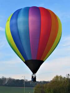 G-CLTT hot air balloon, a Cameron SPORT-70, added to the archive 7 September 2026. Photograph by Dan Whitelock