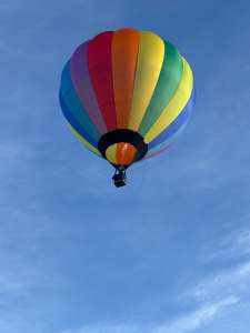 G-CLTT hot air balloon, a Cameron SPORT-70, seen at Knowle, Bristol, United Kingdom on 27 June 2026. Photograph by R0nN1e