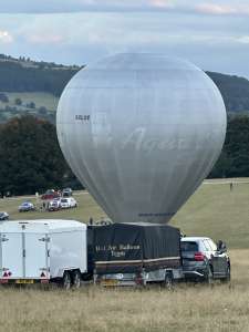 Vista hot air balloon G-CLUY, an Ultramagic M-145