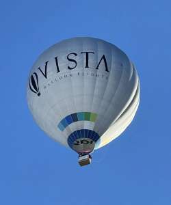 Vista hot air balloon G-CLUY, an Ultramagic M-145, added to the archive 7 September 2026. Photograph by Vista Balloon Flights