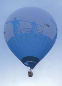 G-CMAB hot air balloon, added to the archive 27 August 2026. Photograph by Ian Grove