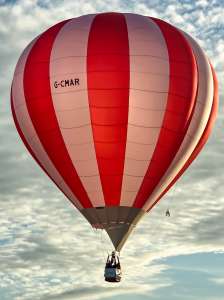 G-CMAR hot air balloon, a Cameron SPORT-90