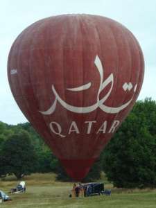G-CMDH hot air balloon, added to the archive 27 August 2026. Photograph by Duncan Allwood