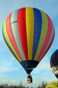 G-CMEX hot air balloon, an Ultramagic M-90, added to the archive 7 September 2026. Photograph by G Bann