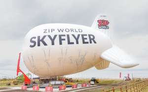 G-CMIY hot air balloon, a Lindstrand Technologies 197-T. Photograph by Graham Clark