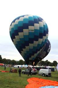 G-CMNF hot air balloon, a Balony Kubicek SPOL. S R.O. BB60Z. Photograph by Bob Garnett