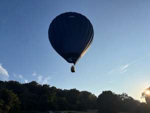 G-CMNN hot air balloon, an Ultramagic N-180, seen at Leigh Woods, North Somerset, United Kingdom on 25 July 2026. Photograph by R0nN1e