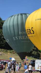 G-CMVI hot air balloon, a Cameron Z-90