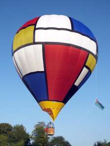 G-CMXG hot air balloon, a Cameron Z-120. Photograph by Keith Sowter