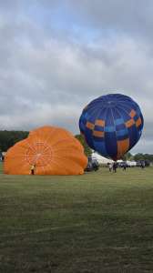 G-CMXR hot air balloon, a Cameron SPORT-80, seen at West Swindon, Swindon, United Kingdom on 5 July 2026. Photograph by Dave