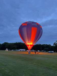 G-CMXR hot air balloon, a Cameron SPORT-80, added to the archive 13 September 2026. Photograph by Cera168_
