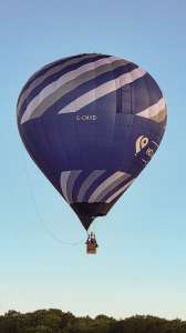 G-CMYD hot air balloon, a Cameron Z-120, seen at Arrow, Warwickshire, United Kingdom on 29 May 2026. Photograph by Dave
