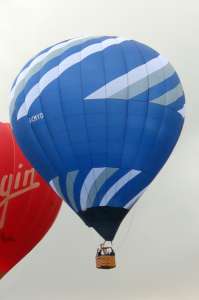 G-CMYD hot air balloon, a Cameron Z-120, added to the archive 7 September 2026. Photograph by G Bann